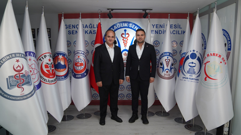 YENİ ŞAFAK ANKARA TEMSİLCİSİ FAZLI ŞAHAN GENEL MERKEZİMİZİ ZİYARET ETTİ